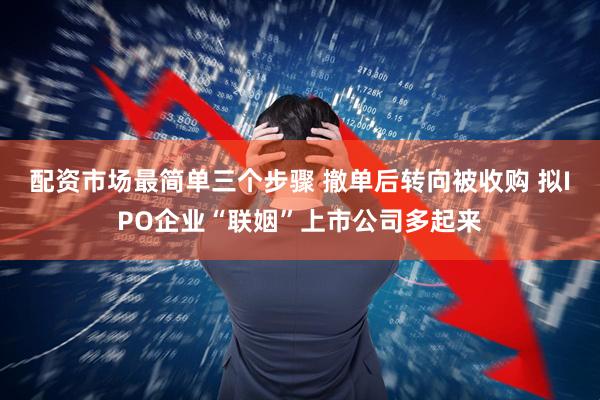 配资市场最简单三个步骤 撤单后转向被收购 拟IPO企业“联姻”上市公司多起来