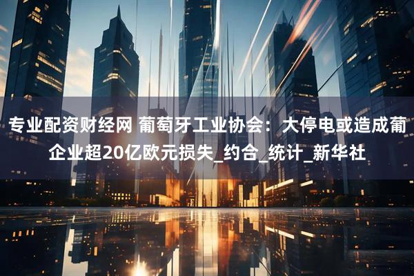 专业配资财经网 葡萄牙工业协会：大停电或造成葡企业超20亿欧元损失_约合_统计_新华社